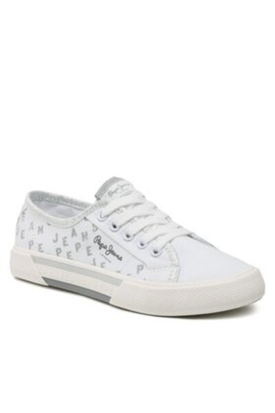 Pepe Jeans αθλητικά παπούτσια για κορίτσια PGS30562 λευκά