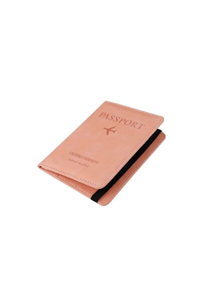 Jenuos Passport and Card Wallet with RFID Protection, JENUOS®, Unisex, Multifunctional, Pink
