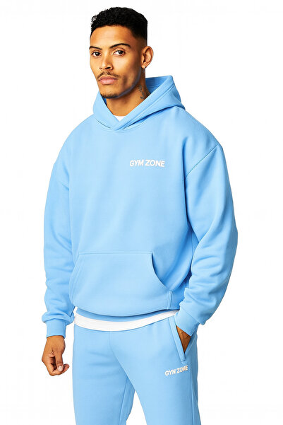 CLASSY.MODA Set de trening cu glugă cu buzunar cangur cu 3 fire – stil casual...