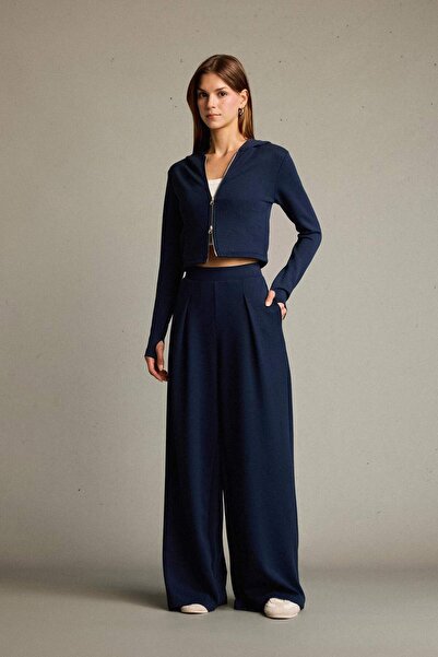 DeFacto Regular Fit Normal Bel Düz Paça Modal Pantolon G2911AX25AU