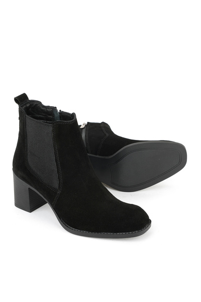Ziya , Kadın Hakiki Deri Bot 1531020Z9805 Siyah