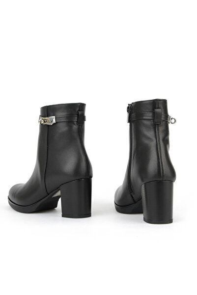 Ziya , Γυναικείες Μπότες Γνήσιο Δερμάτινο 1531030Z2599 Μαύρο