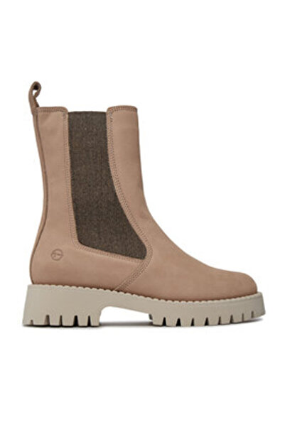 Tamaris γυναικείες μπότες Chelsea 1-1-26838-41 καφέ