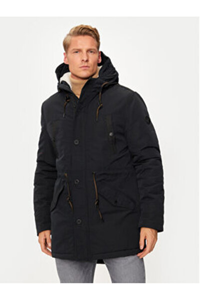 Indicode Ανδρικό Parka INCALLEN 15-730 Μαύρο