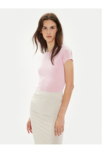 Gina Tricot Γυναικείο T-Shirt 21287 Ροζ