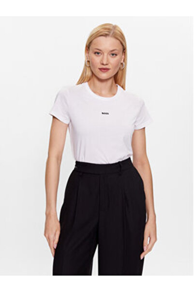 BOSS Γυναικείο T-Shirt 50490018 Λευκό