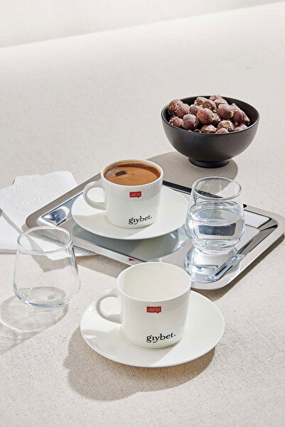 Paşabahçe Allegra Coffee Side Water Glass Set of 6 115 Cc