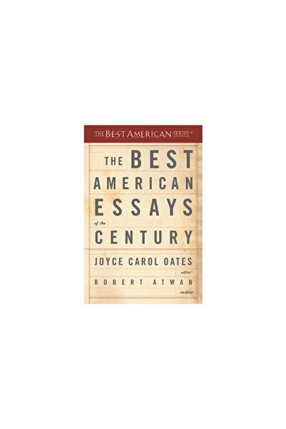 mariner books The Best American Essays of the Century
