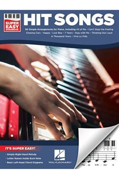 Routledge Chapman Hall Hit Songs - Super Easy Songbook