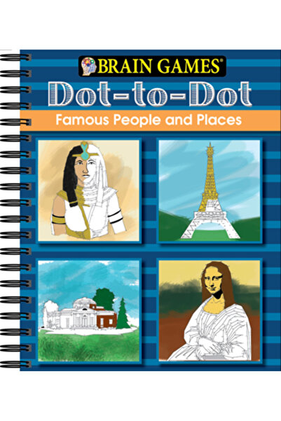 Oxford Univ Pr Brain Games Dot to Dot Famous People