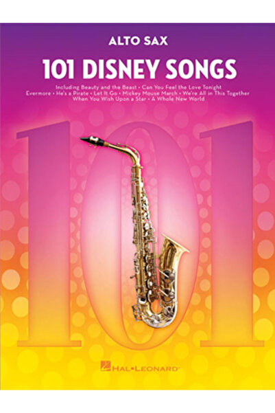 Hal Leonard Pub Co 101 Disney Songs: For Alto Sax