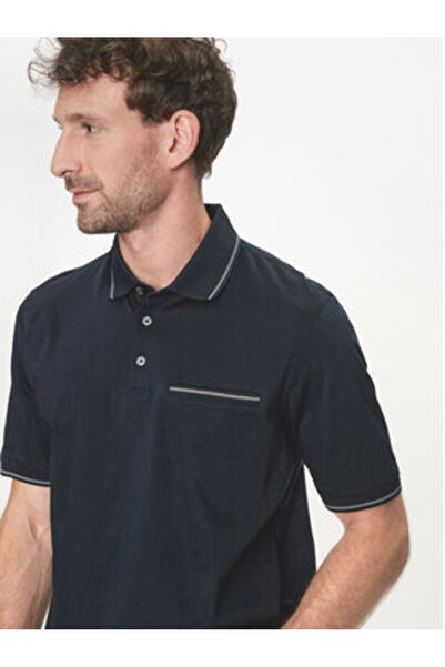 BUGATTI Ανδρικό Πόλο 8151 55100A Μπλε Σκούρο Μπλε