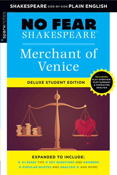 Spanpres Inc Merchant of Venice: No Fear Shakespeare Deluxe Student Edition, ...