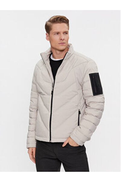 BOSS Ανδρικό Μπουφάν με Πούπουλα 50505233 Μπεζ