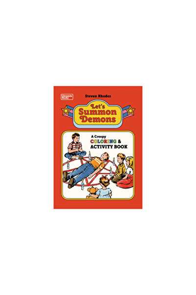 Chronicle Books Let's Summon Demons: A Creepy Coloring and Activity Book