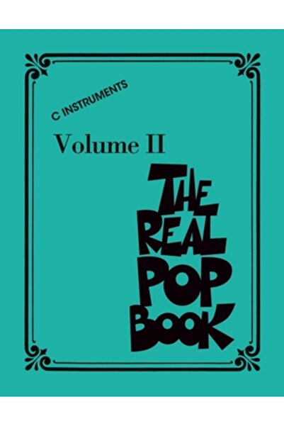 Hal Leonard Pub Co The Real Pop Book - Volume 2: C Instruments