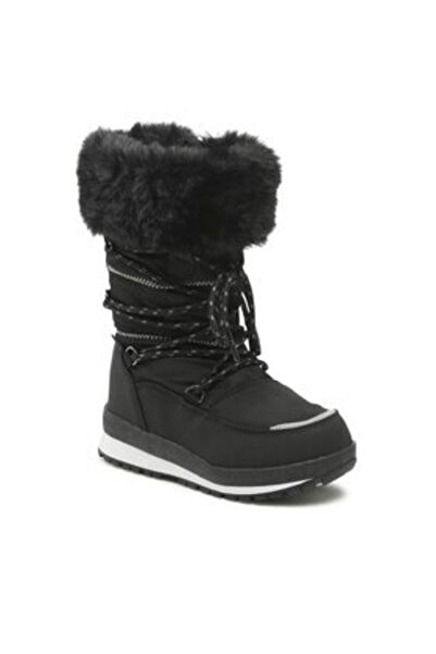 Leaf μπότες χιονιού για κορίτσια LYSBY201I μαύρες