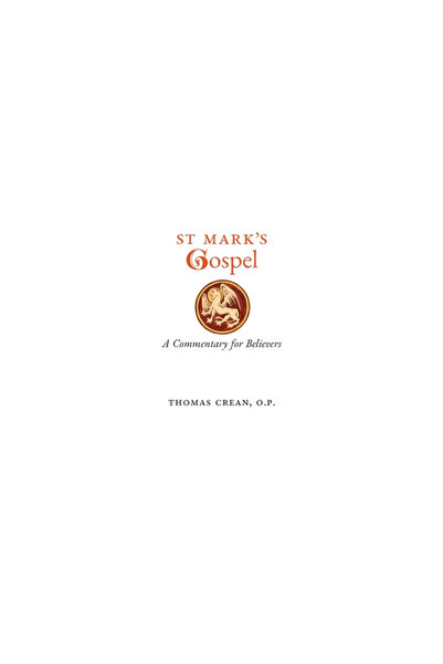 Arouca Pr St. Mark's Gospel: A Commentary for Believers
