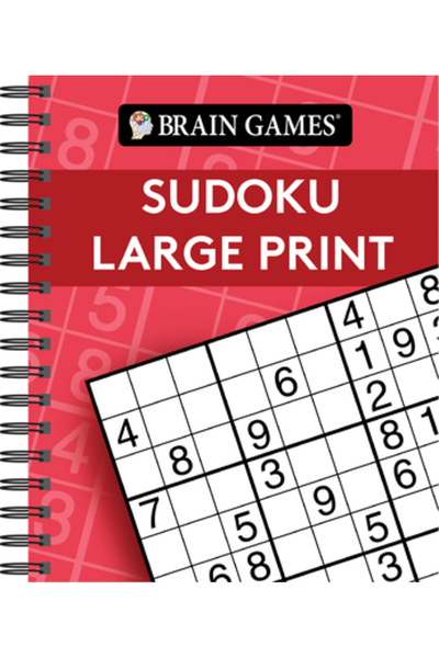 Pubn Intl Brain Games Large Print Sudoku