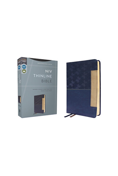 Zondervan Niv, Thinline Bible, Leathersoft, Blue, Red Letter, Comfort Print