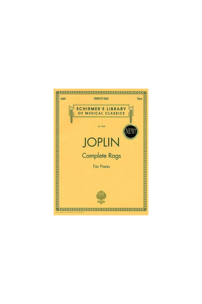G. Schirmer Joplin - Complete Rags for Piano