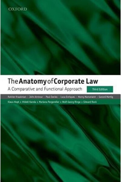 Oxford Univ Pr The Anatomy of Corporate Law: A Comparative and Functional App...
