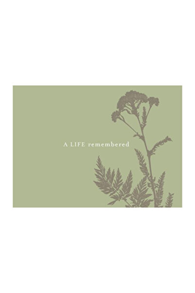 Univ Of Pennsylvania Pr A Life Remembered: A Memorial Guest Book