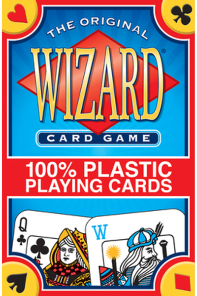 U S Games Systems Inc 100% Plastic Wizard Card Game