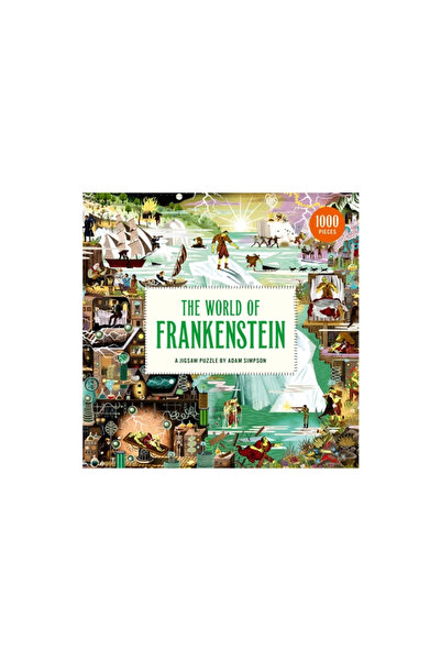 Laurence King Pub The World of Frankenstein: A Jigsaw Puzzle by Adam Simpson