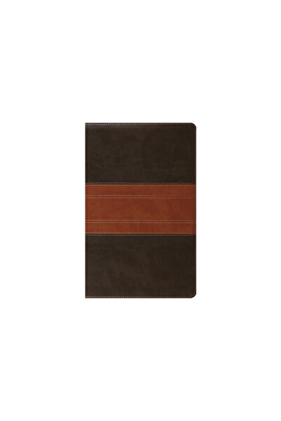 Crossway Books ESV Large Print Personal Size Bible (Trutone, Forest/Tan, Trai...