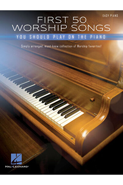 Hal Leonard Pub Co First 50 Worship Songs You Should Play on Piano