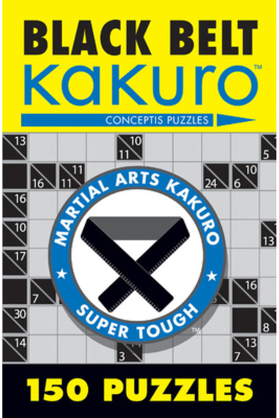 Sterling Publishing (Ny) Black Belt Kakuro: 150 Puzzles