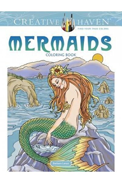 Dover Pubn Inc Creative Haven Mermaids Coloring Book