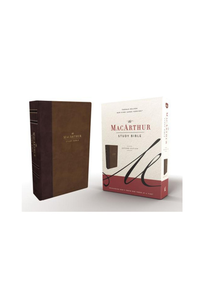Thomas Nelson Pub Nkjv, MacArthur Study Bible, 2nd Edition, Leathersoft, Brow...