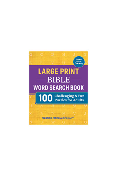 Rockridge Pr Large Print Bible Word Search Book: 100 Challenging and Fun Puzz...