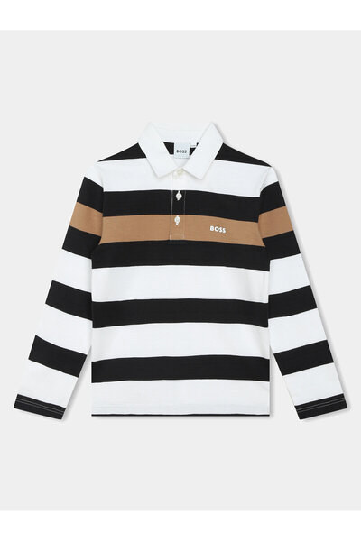 BOSS Πόλο για αγόρια J50706 D Πολύχρωμο