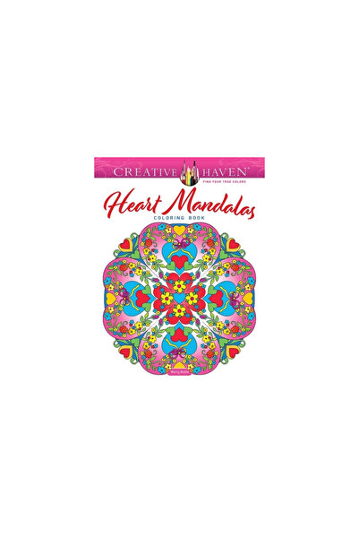 Dover Pubn Inc Creative Haven Heart Mandalas Coloring Book
