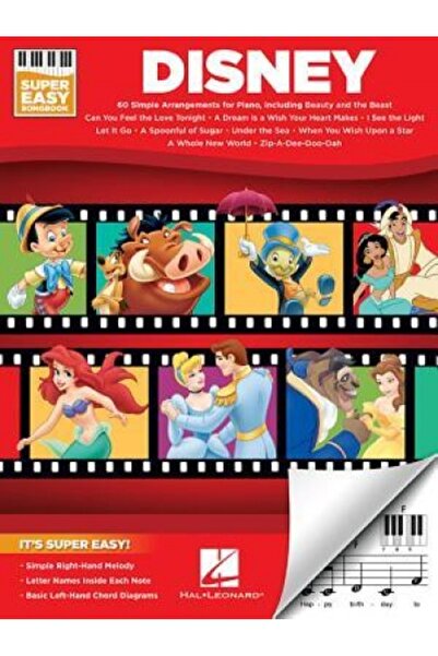 Routledge Chapman Hall Disney - Super Easy Songbook