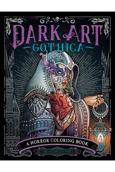plume Dark Art Gothica: A Horror Coloring Book