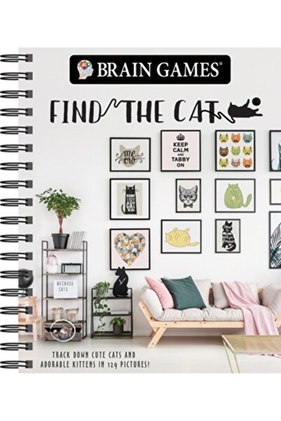 Pubn Intl Brain Games - Find the Cat: Track Down Cute Cats and Adorable Kitte...