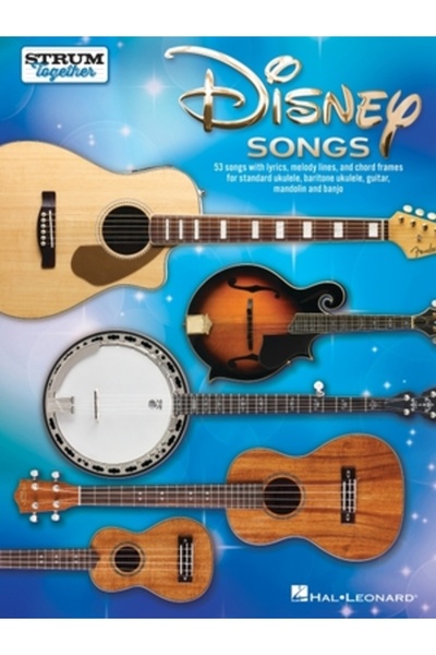 Hal Leonard Pub Co Disney Songs - Strum Together Songbook for Any Mix of Stan...