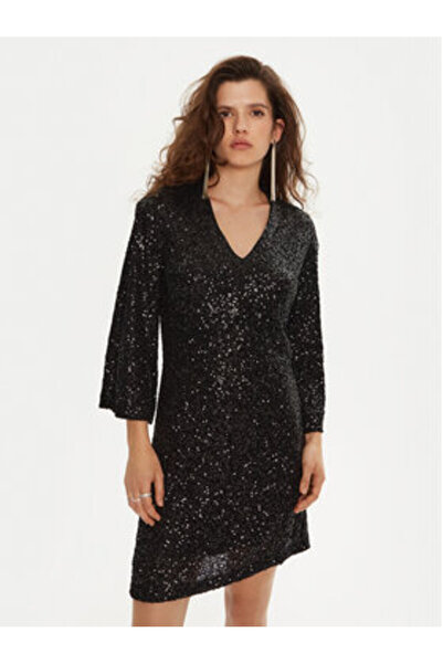 Bruuns Bazaar Γυναικείο Φόρεμα Κοκτέιλ BBW4192 Μαύρο