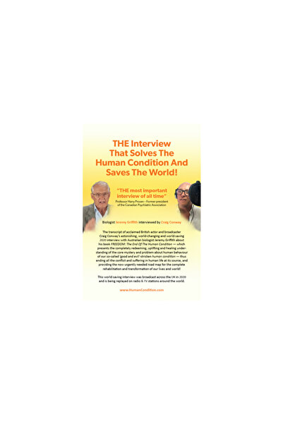 Wtm The Interview That Solves the Human Condition and Saves the World!