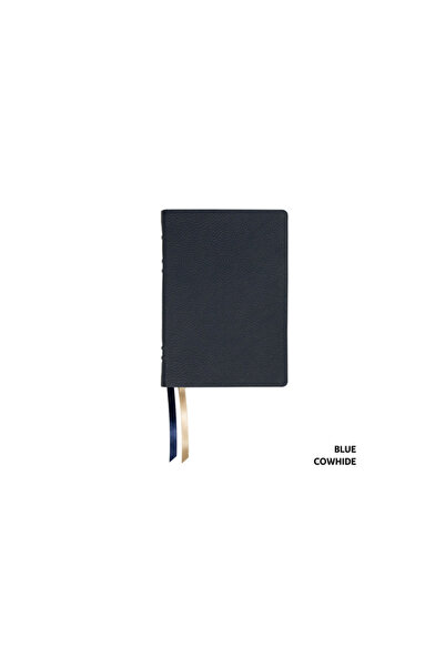 Steadfast Bibles Lsb Inside Column Reference, Paste-Down, Blue Cowhide