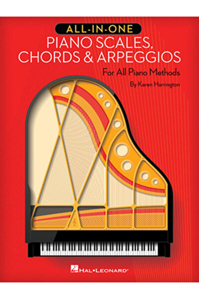 Hal Leonard Pub Co All-In-One Piano Scales, Chords & Arpeggios: For All Piano...