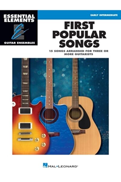 Hal Leonard Pub Co First Popular Songs - 15 Songs Arranged for Three or More ...