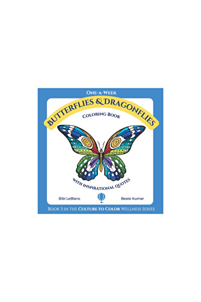 Arcade Pub One-A-Week Butterflies and Dragonflies: Coloring Book with Inspira...