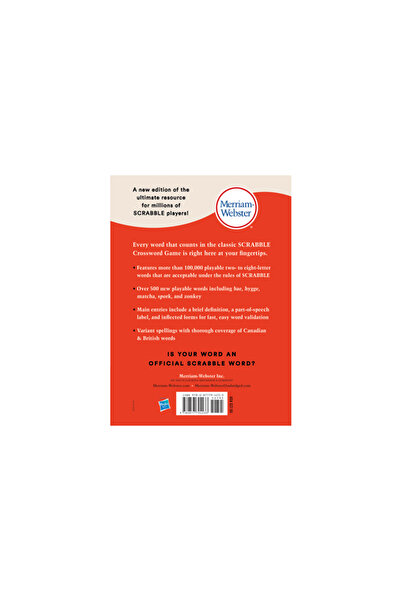 Merriam Webster Inc The Official Scrabble Players Dictionary, Seventh Edition