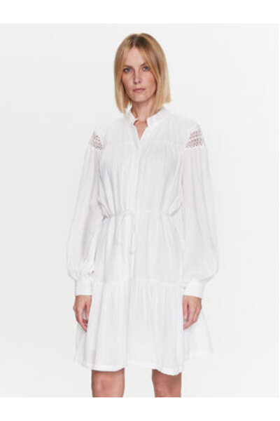 Bruuns Bazaar Γυναικείο Φόρεμα Casual BBW3156 Λευκό