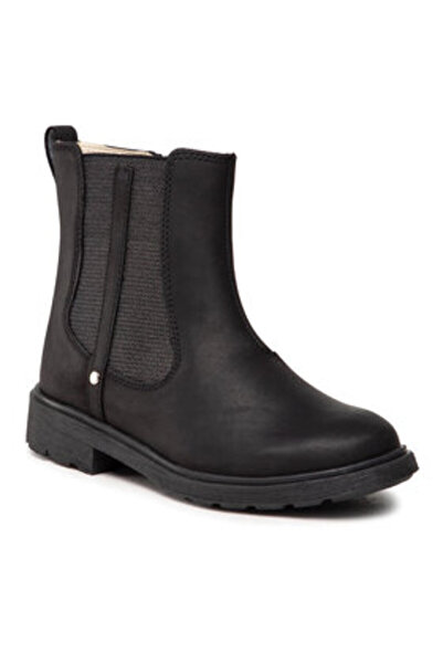 CLARKS μπότες για κορίτσια 261537496 μαύρες